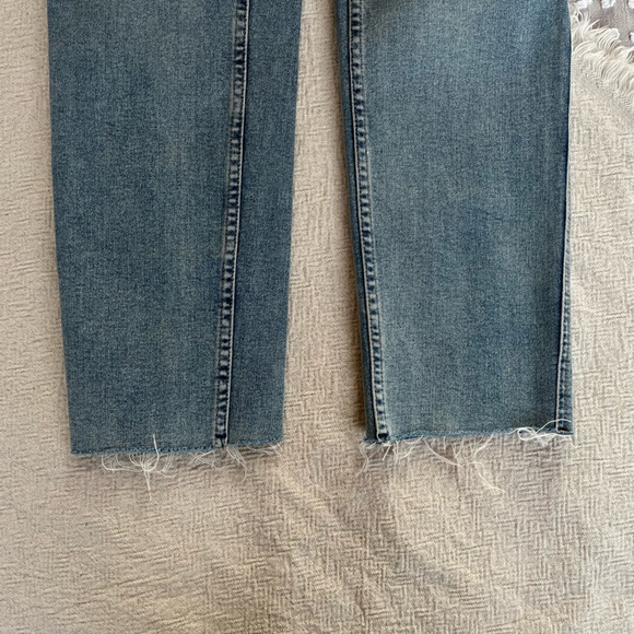 Free People CRVY High Rise Vintage Straight Jeans - Picture 9 of 13
